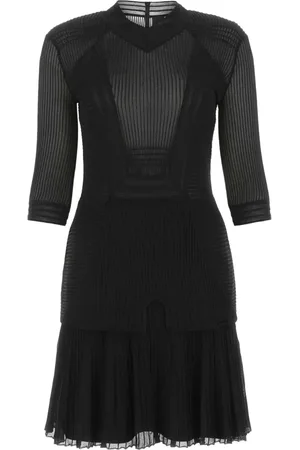 Givenchy Vestido corto con panel translúcido