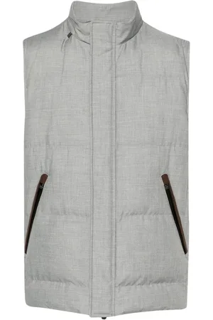corneliani Chaleco con placa del logo