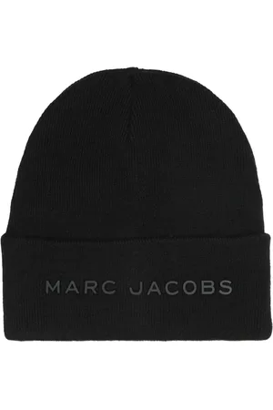 Marc Jacobs Gorro tejido de canalé con detalle del logo