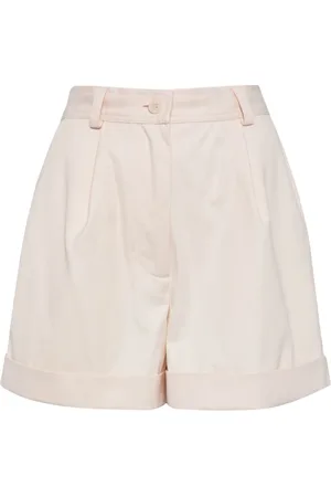 Maison Kitsuné Shorts con dobladillo vuelto