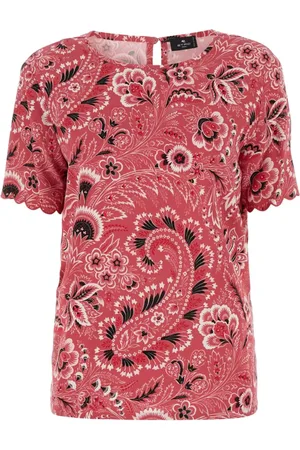 Etro Blusa con estampado de cachemira