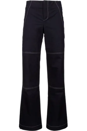 Yuzefi Pantalones acampanados con paneles