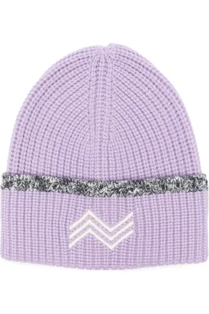 Missoni Gorro con logo bordado