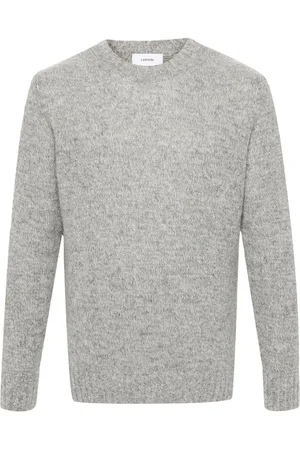 LARDINI Suéter con cuello redondo y mangas farol
