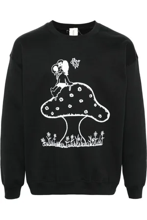 WESTFALL Sudadera con champiñones estampados
