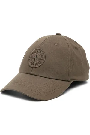 Stone Island Gorra con bordado Compass