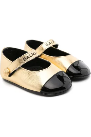 Balmain Flats con logo estampado