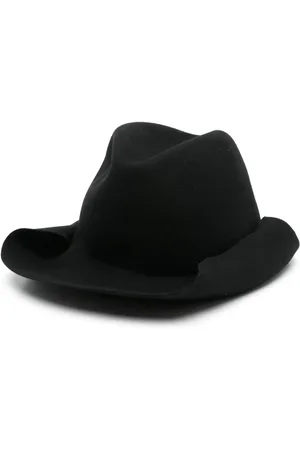 YOHJI YAMAMOTO Sombrero con ala vuelta