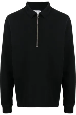 Sunspel Sudadera tipo polo con cierre