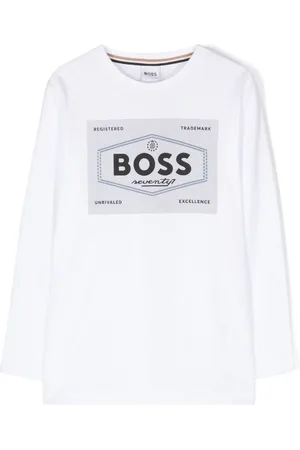 HUGO BOSS Playera con logo estampado