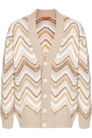 Missoni Cárdigan con motivo en zigzag