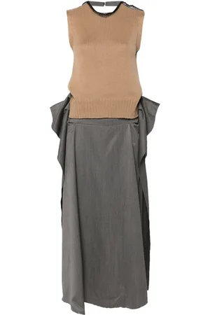 Litkovskaya Vestido midi con diseño drapeado