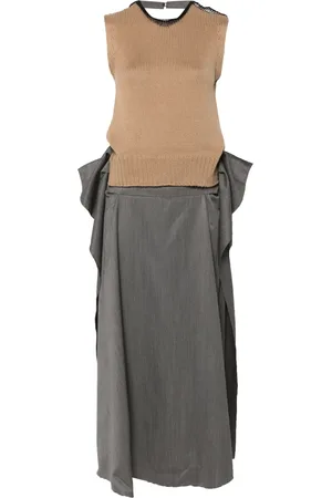 Litkovskaya Vestido midi con diseño drapeado