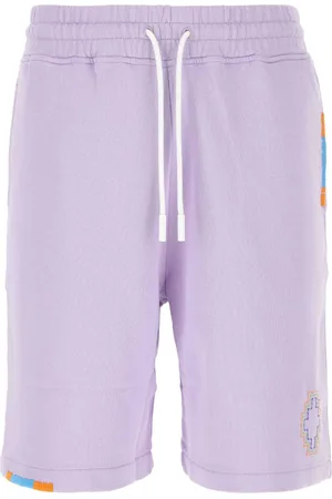 MARCELO BURLON Shorts deportivos Stitch Cross