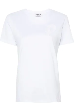 Dondup Playera con logo bordado