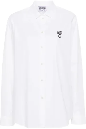 Moschino Camisa con logo estampado