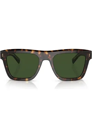Dolce & Gabbana Lentes de sol con armazón estilo carey