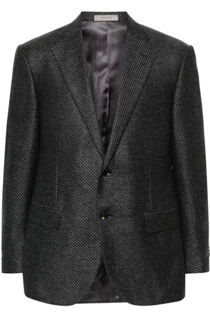 corneliani Blazer con motivo de rayas
