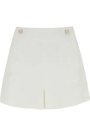 Chloé Shorts de vestir con detalle de botones