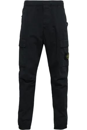 Stone Island Pantalones con distintivo Compass