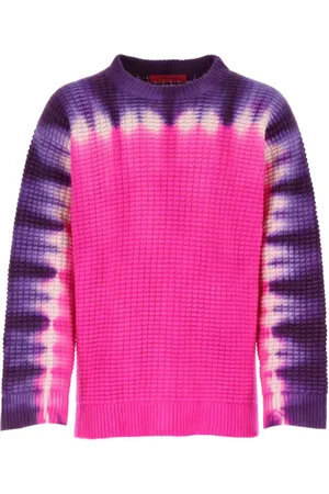 THE ELDER STATESMAN Suéter de cachemira Daybreak Tie-Dye