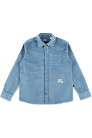 Burberry Camisa con logo bordado