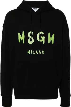 Msgm Hoodie con logo estampado