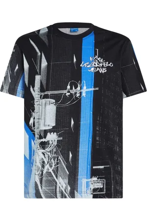 Karl Lagerfeld Playera con estampado Tokyo
