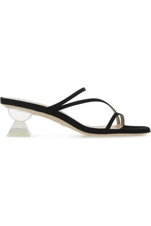 Stuart Weitzman Mules Lucite Sculpt con tacón de 50mm