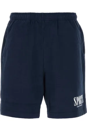Sporty & Rich Bermudas con logo estampado