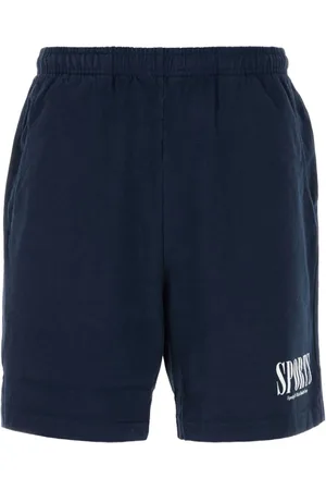 Sporty & Rich Bermudas con logo estampado