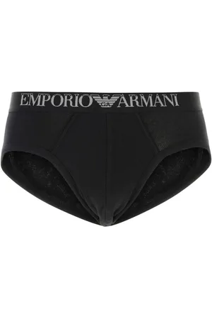 Emporio Armani Bóxer con logo en la pretina