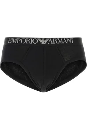 Emporio Armani Bóxer con logo en la pretina