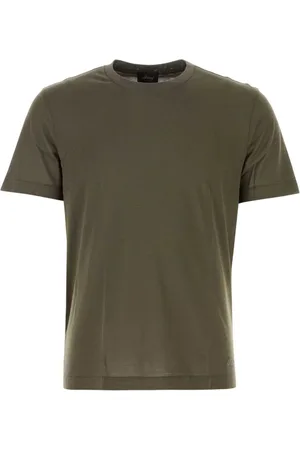 BRIONI Playera manga corta con cuello redondo