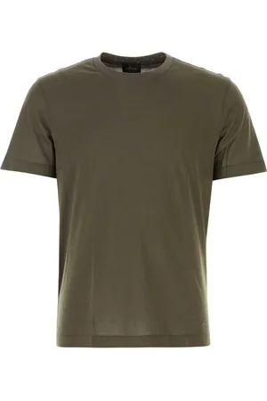 BRIONI Playera manga corta con cuello redondo