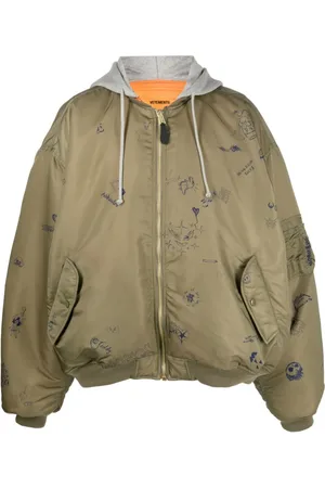Vetements Chamarra bomber con estampado