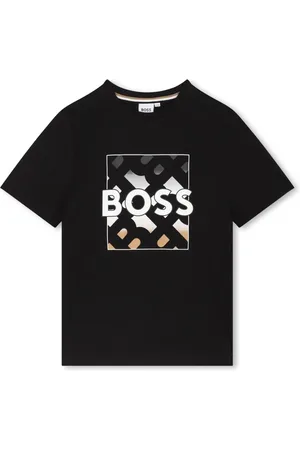HUGO BOSS Playera con logo estampado