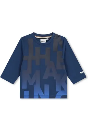 HUGO BOSS Playera con logo estampado