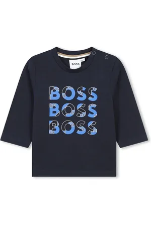 HUGO BOSS Playera con logo estampado