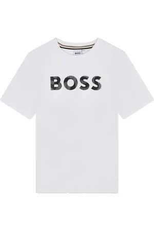 HUGO BOSS Playera con logo estampado