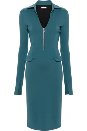Patrizia Pepe Vestido midi con dije del logo