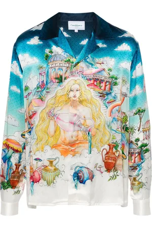 Casablanca Camisa con motivo estampado