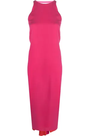 Fendi Vestido midi con detalle drapeado