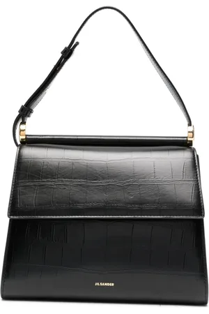 Jil Sander Bolsa de hombro con logo estampado