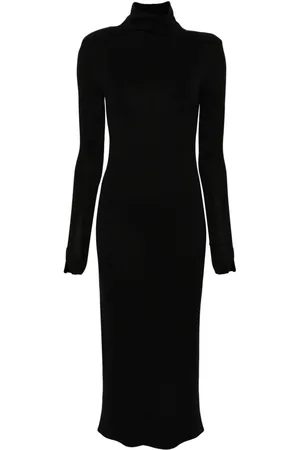 THOM KROM Vestido corto con cuello vuelto