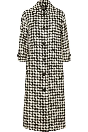 Dolce & Gabbana Gabardina con motivo pied de poule