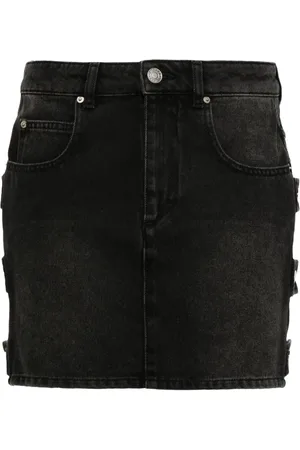 Marant Etoile Falda Stessy de mezclilla