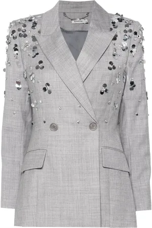 Simkhai Blazer con lentejuelas