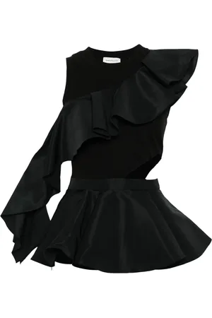 Alexander McQueen Top asimétrico