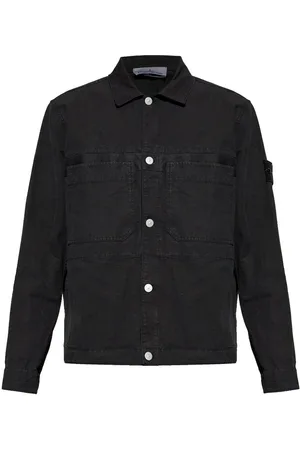 Stone Island Sobrecamisa con distintivo Compass